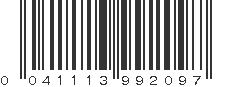 UPC 041113992097