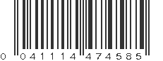 UPC 041114474585