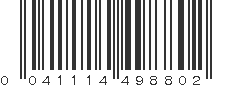 UPC 041114498802