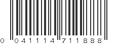 UPC 041114711888