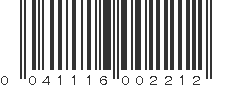 UPC 041116002212