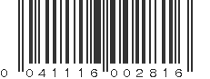 UPC 041116002816