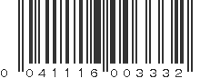 UPC 041116003332