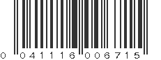 UPC 041116006715