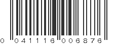 UPC 041116006876