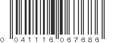 UPC 041116067686