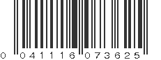 UPC 041116073625