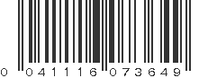 UPC 041116073649