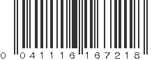 UPC 041116167218