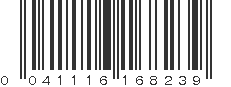 UPC 041116168239