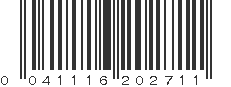 UPC 041116202711