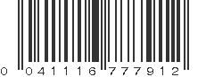 UPC 041116777912