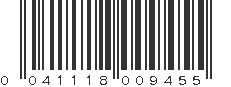 UPC 041118009455