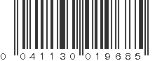 UPC 041130019685