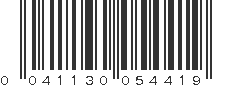 UPC 041130054419