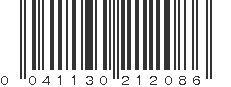 UPC 041130212086