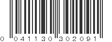 UPC 041130302091