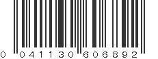 UPC 041130606892