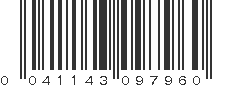 UPC 041143097960