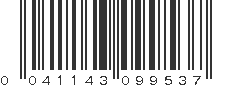 UPC 041143099537