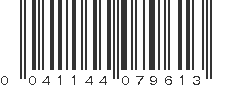 UPC 041144079613