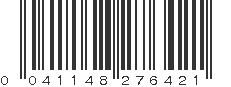 UPC 041148276421