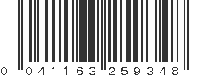 UPC 041163259348