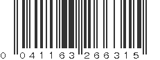 UPC 041163266315