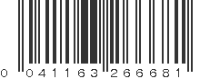 UPC 041163266681