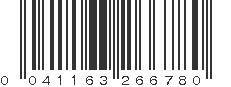 UPC 041163266780