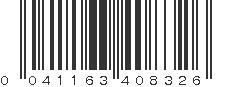 UPC 041163408326