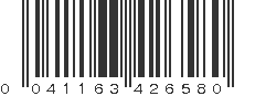 UPC 041163426580