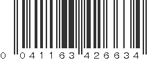 UPC 041163426634