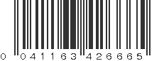 UPC 041163426665