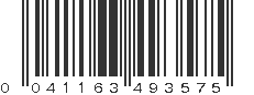 UPC 041163493575