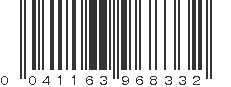 UPC 041163968332