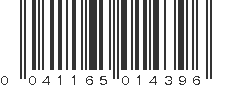 UPC 041165014396