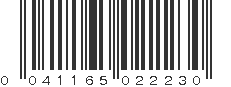 UPC 041165022230