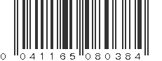 UPC 041165080384