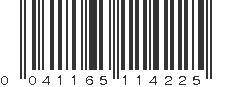 UPC 041165114225