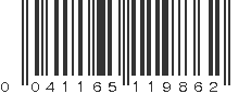 UPC 041165119862