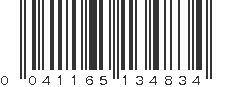 UPC 041165134834