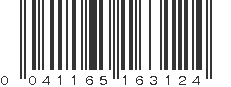 UPC 041165163124