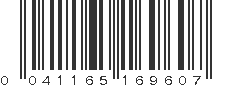 UPC 041165169607