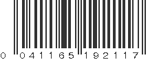 UPC 041165192117