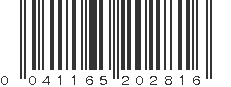 UPC 041165202816