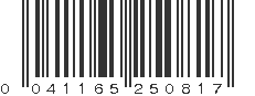 UPC 041165250817