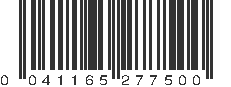 UPC 041165277500