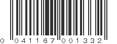 UPC 041167001332