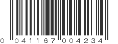 UPC 041167004234